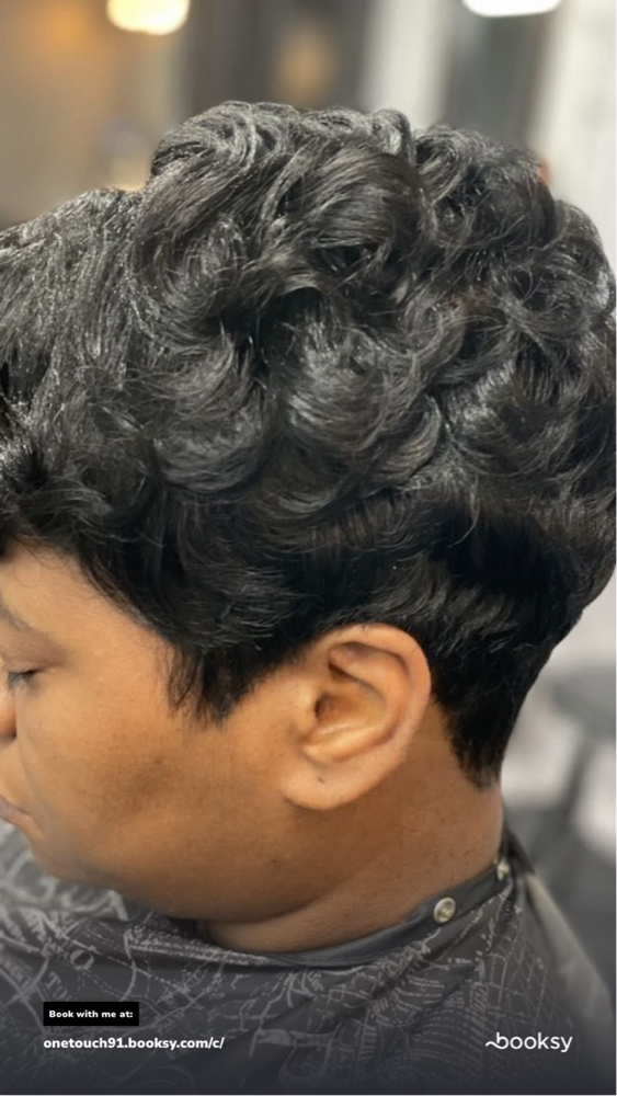 Relaxer Cut and Style