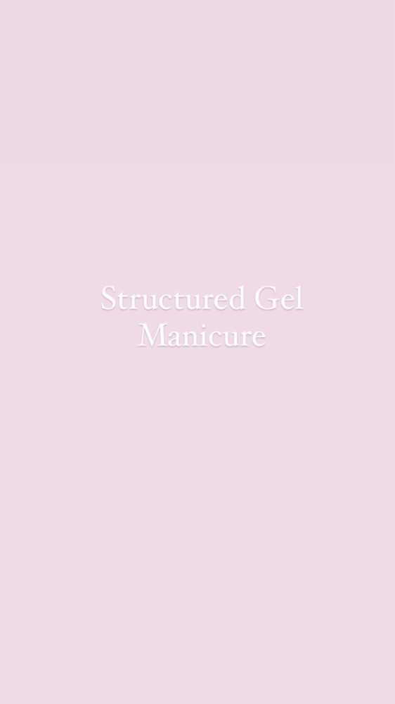 Structured Gel Mani