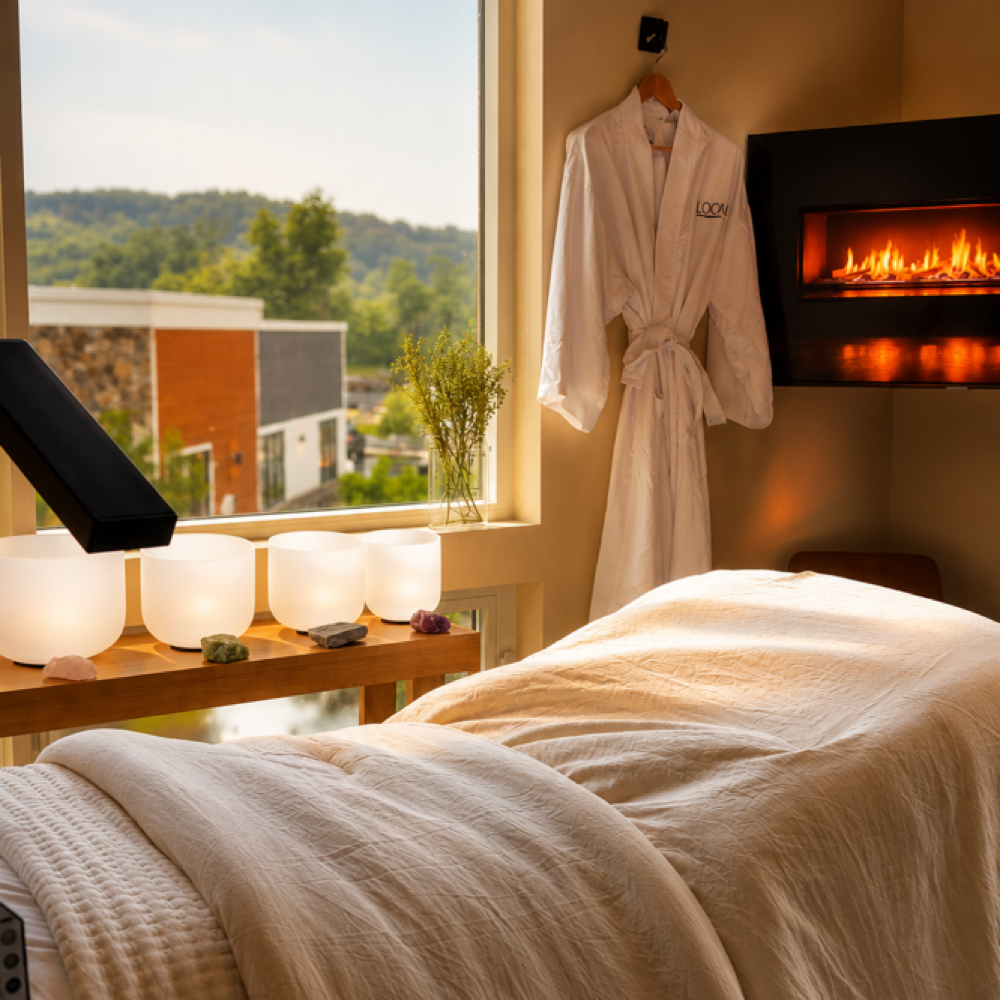 The Somatic Glow + Sound Therapy at BLOOM skin+wellness in Oxford, CT