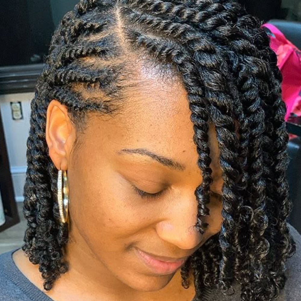 Twist Out at Abundance Beauty Bar in Houston, TX