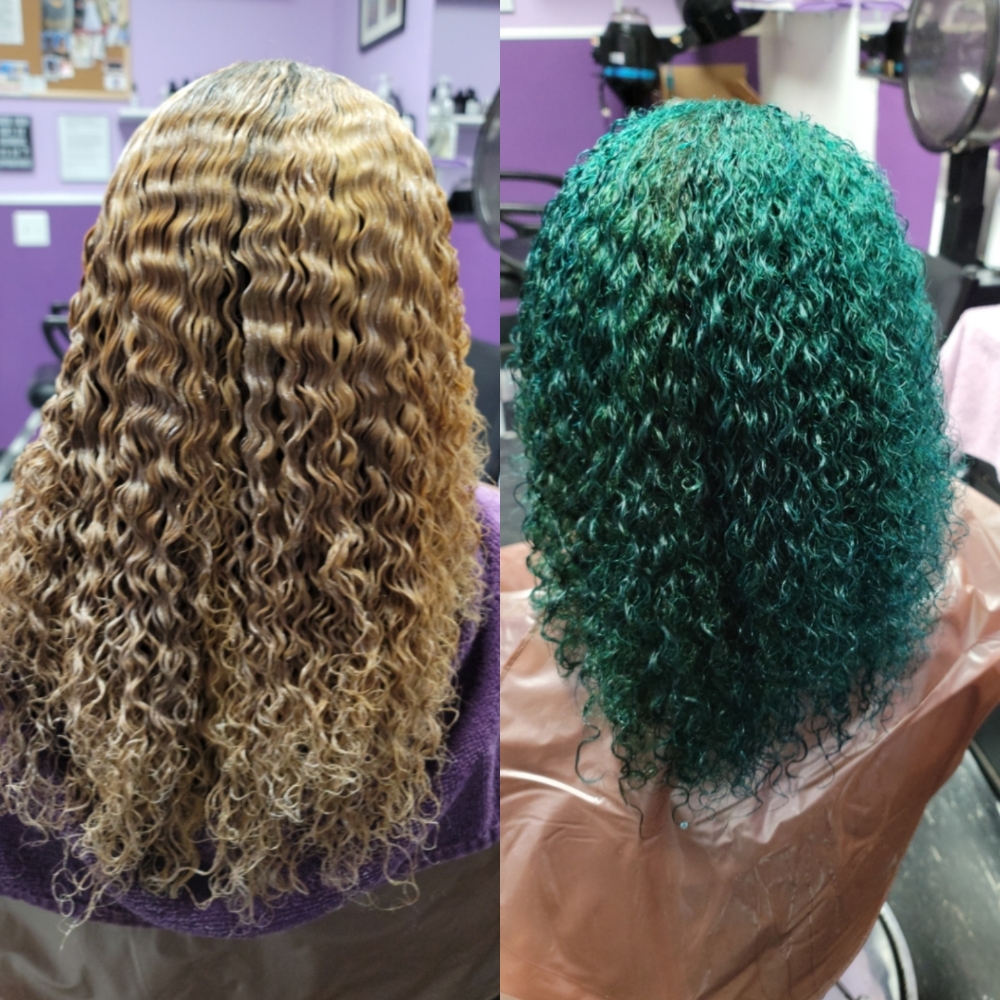 Double Processing Coloring (Virgin) at Mrs. Renee in Goldsboro, NC