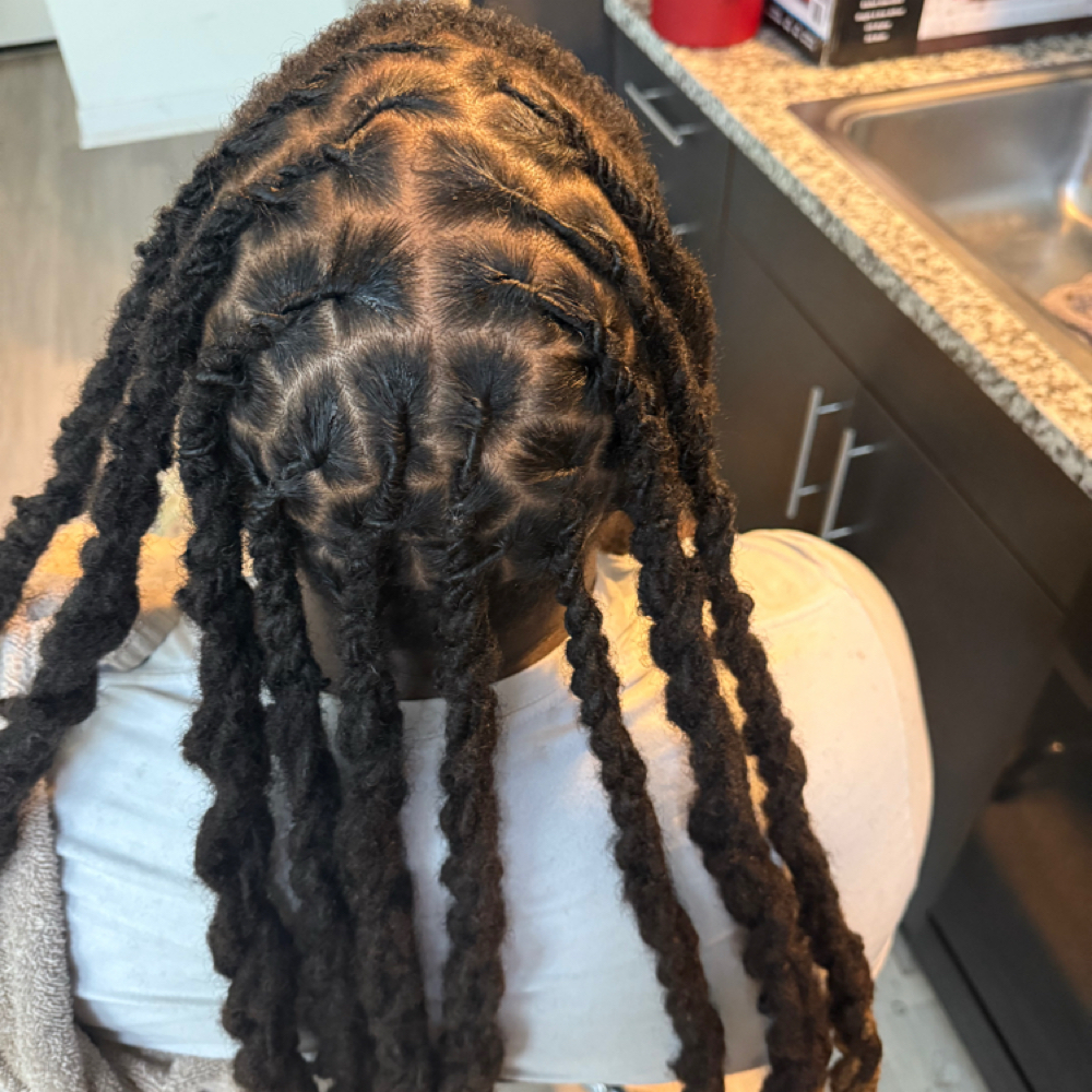 Flat Twist W/ Rope Ends at Swoopology🧬 in Morrow, GA