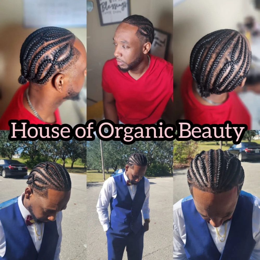 ♦️Men/boys Braids at ✨️House of Organic Beauty ✨️ in Lehigh Acres, FL