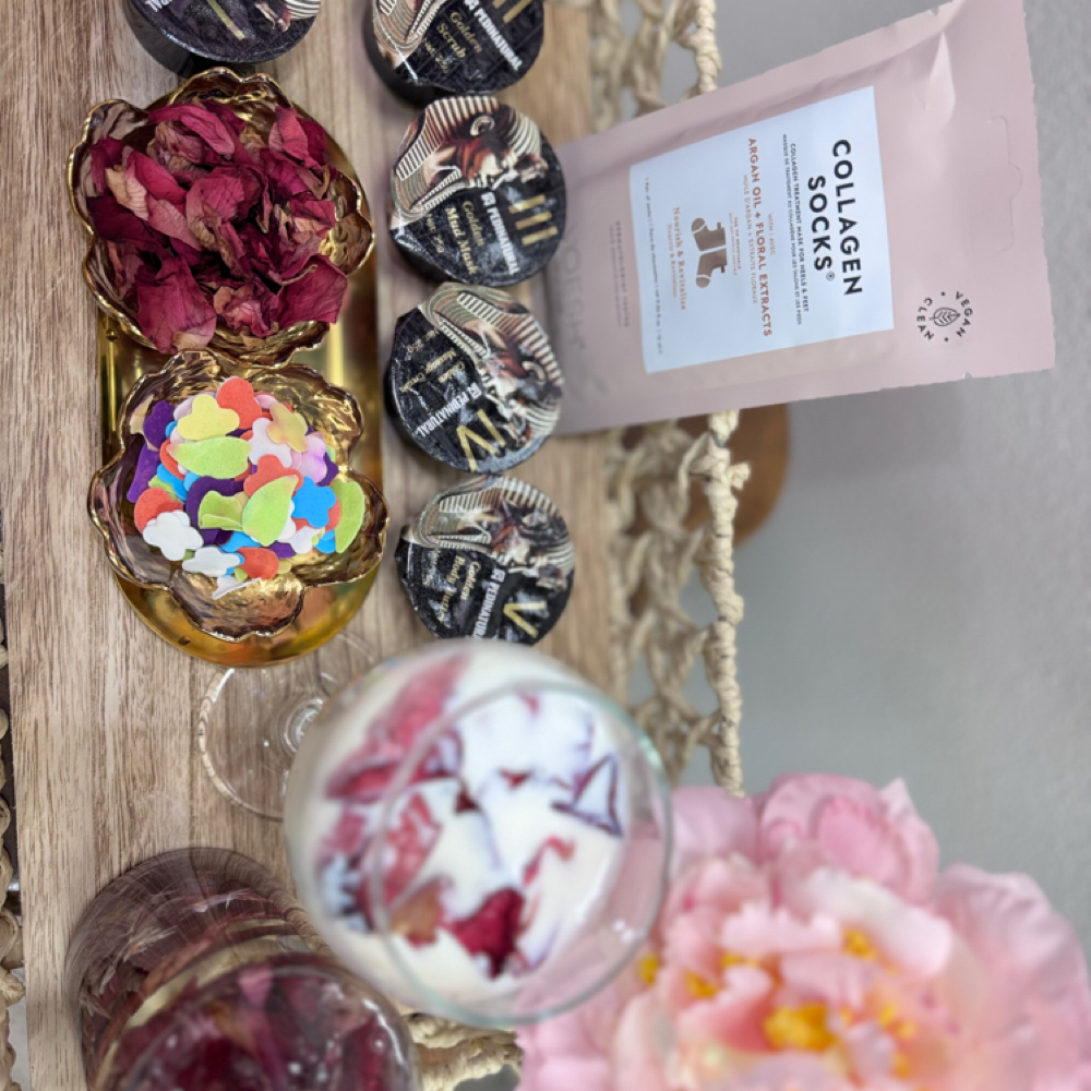 Golden Mystique Spa Pedicure at Joy Nail Spa in Sioux Falls, SD