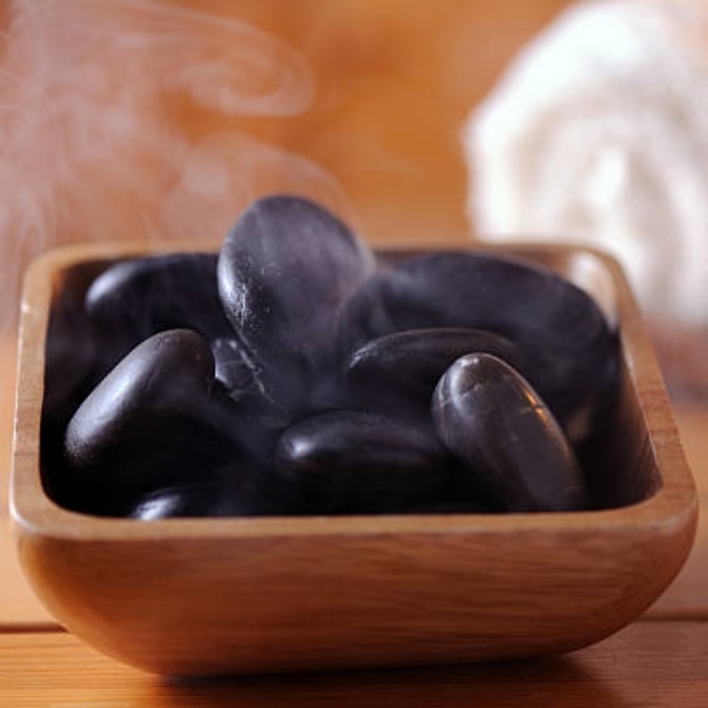 Hot Rocks Massage add on at Nicole's Nail Bar in Traverse City, MI