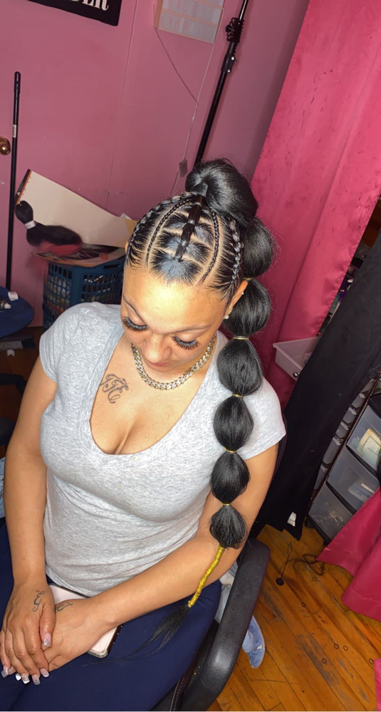 Bubble Ponytail