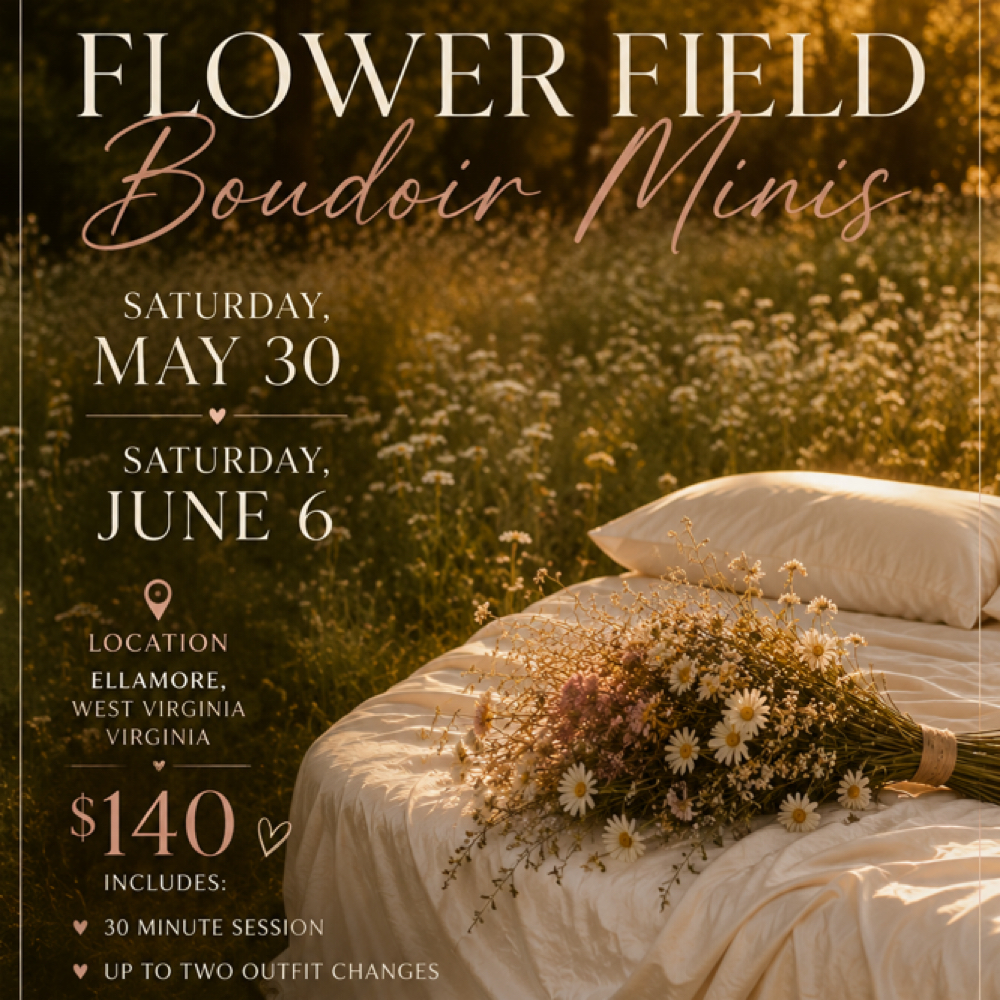 Flower Field Boudoir Mini’s at True Essence Photography