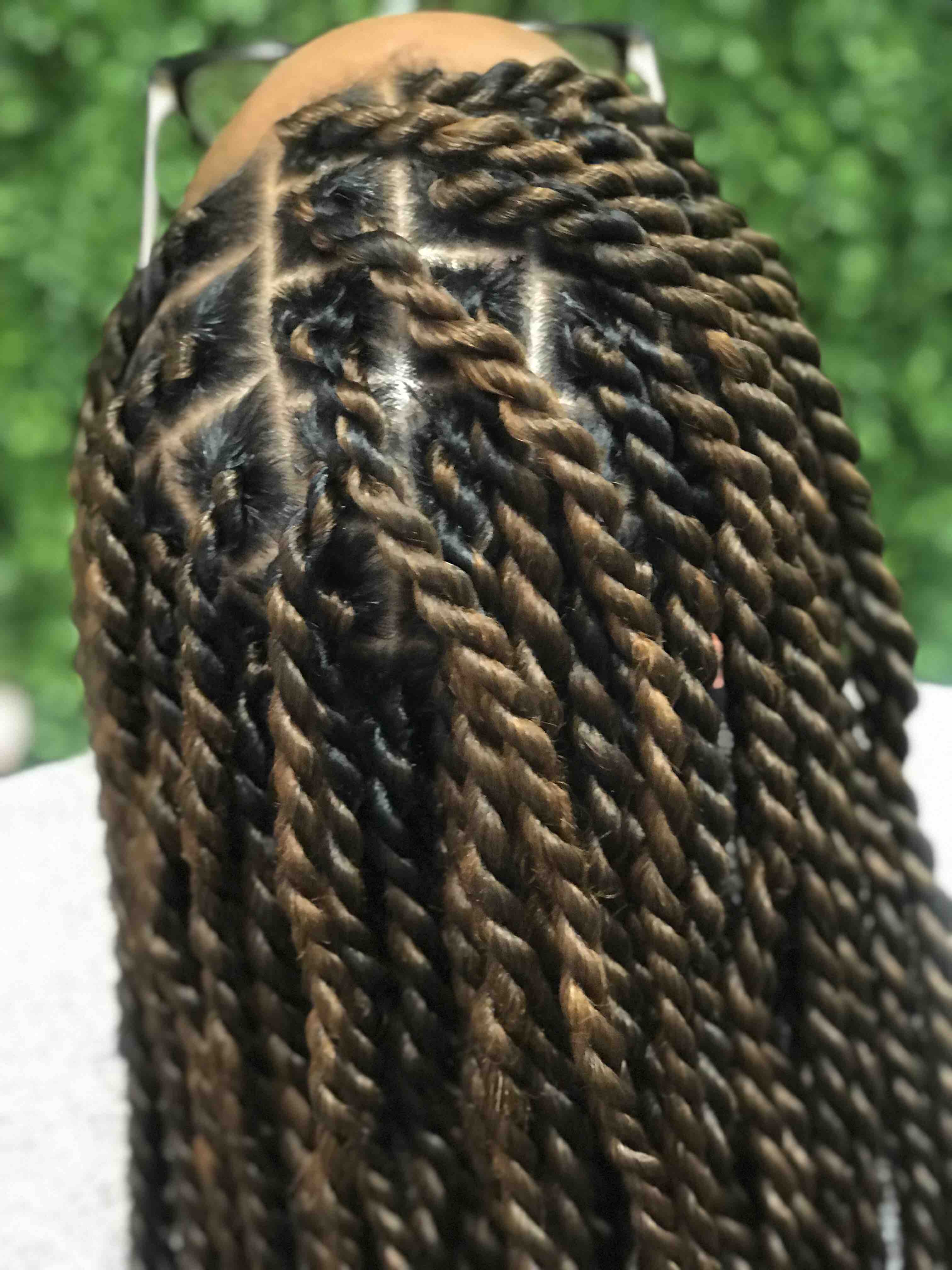 Med Twist/ Med-boxbraids/knotless
