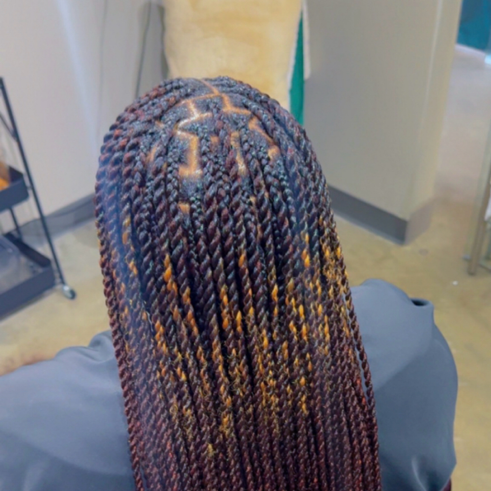 Regular Island/Senegalese Twist at Angel's Hair Salon in Kansas City, MO