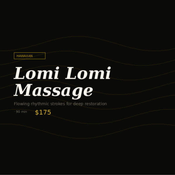 Lomi Lomi Massage (90min) at The Restore Protocol in Orlando, FL
