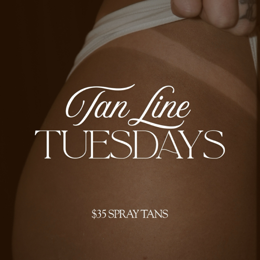 Tan Line Tuesdays Spray Tan at Mountain Glow Spray Tans in Skyforest, CA