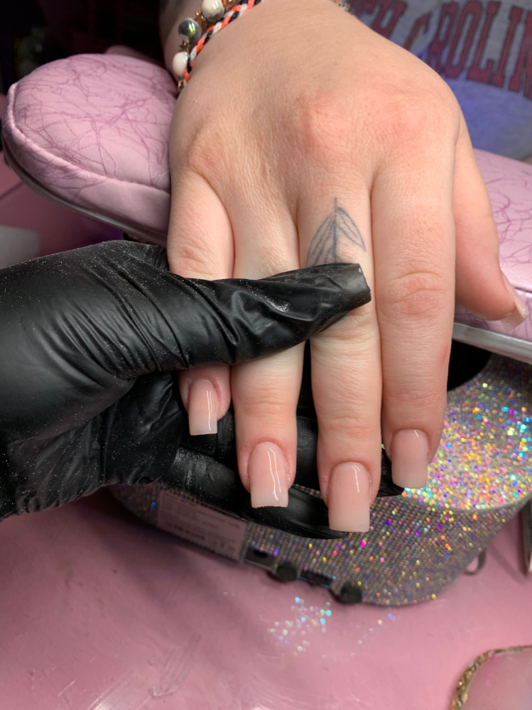 Acrylic Short Full Set (No Designs)