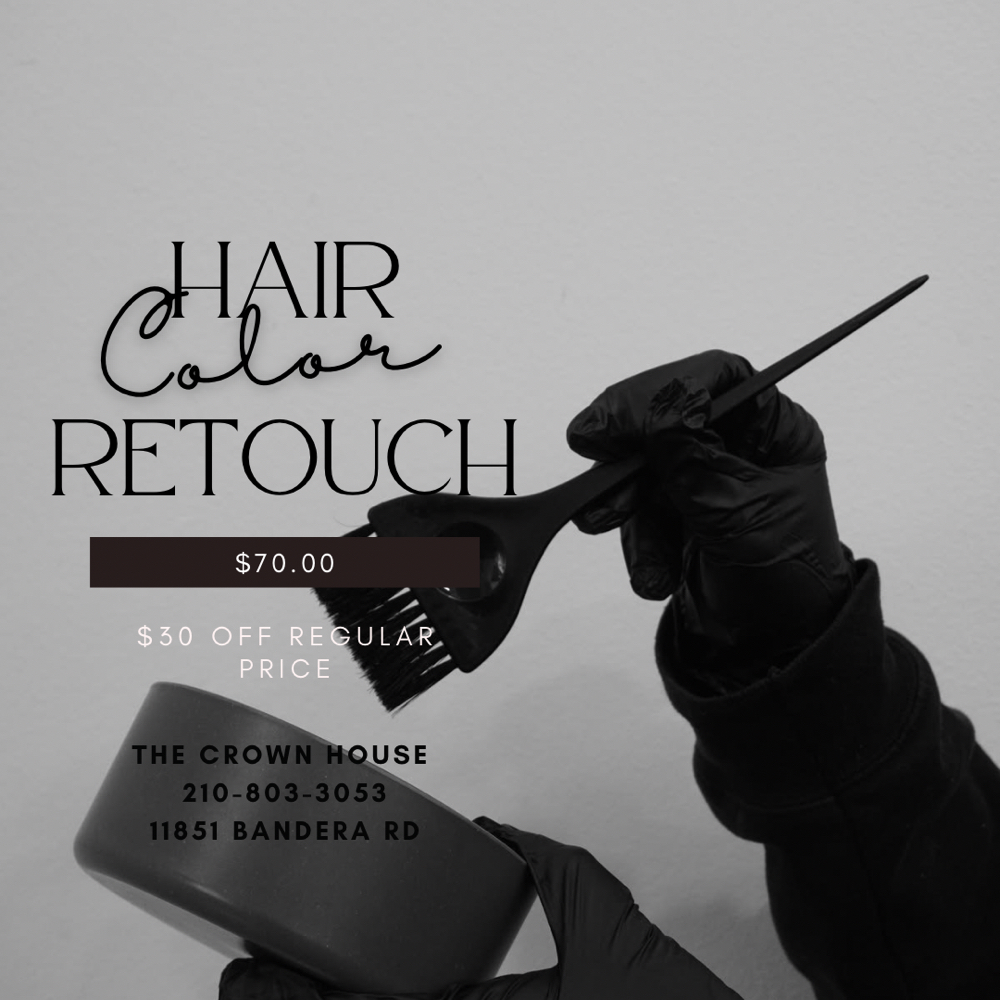 Retouch Promotion at The Crown House SA in San Antonio, TX