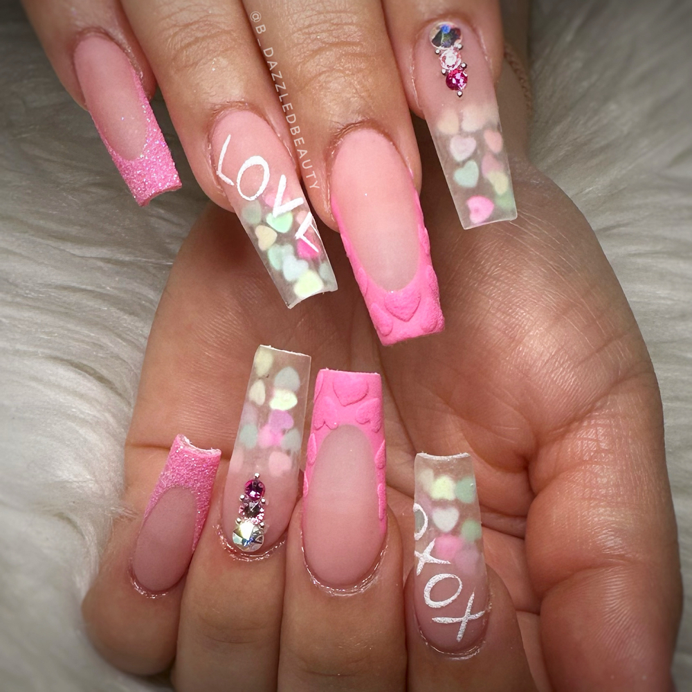 GelX Full Set Long $75+
