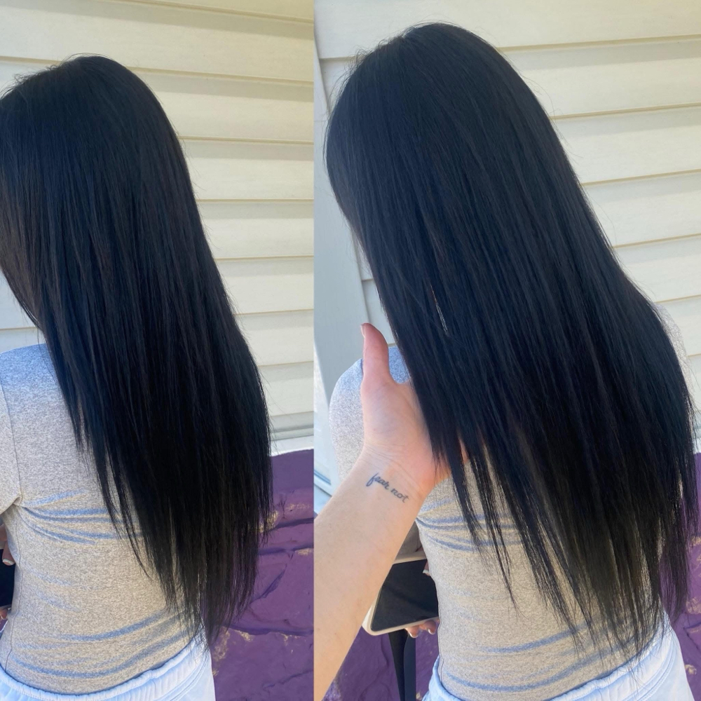 Sew-In Extensions at Emily Martin, Stylist in Highland, AR