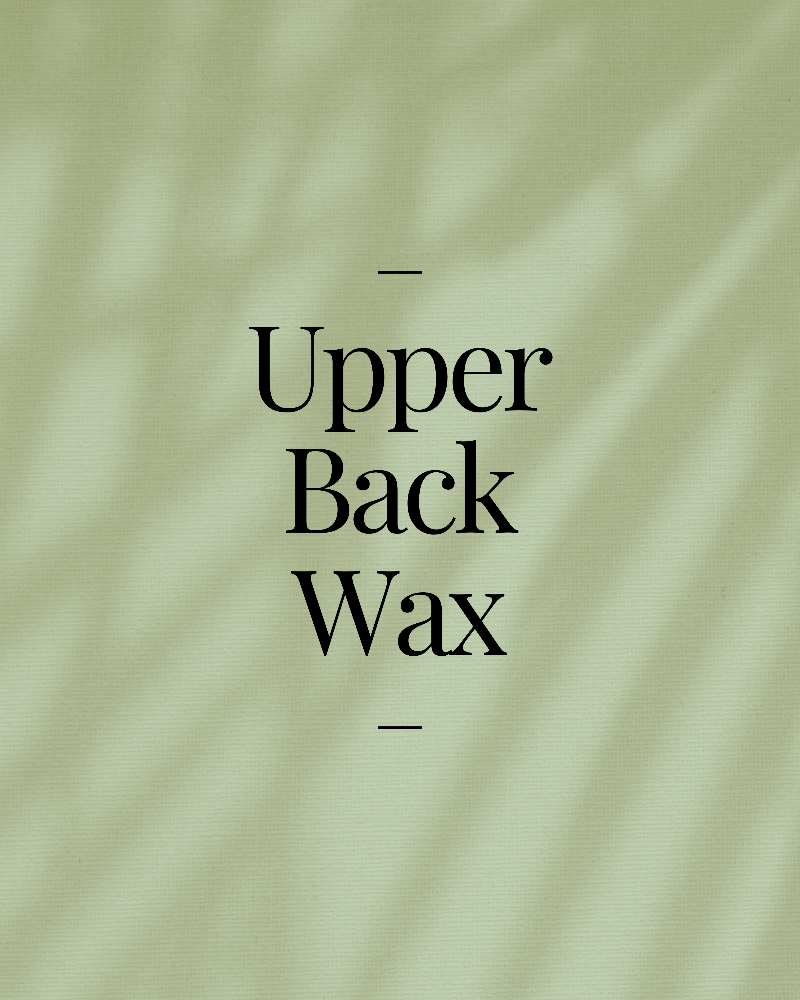 Upper Back at Mestiza Beauty Studio in Floresville, TX