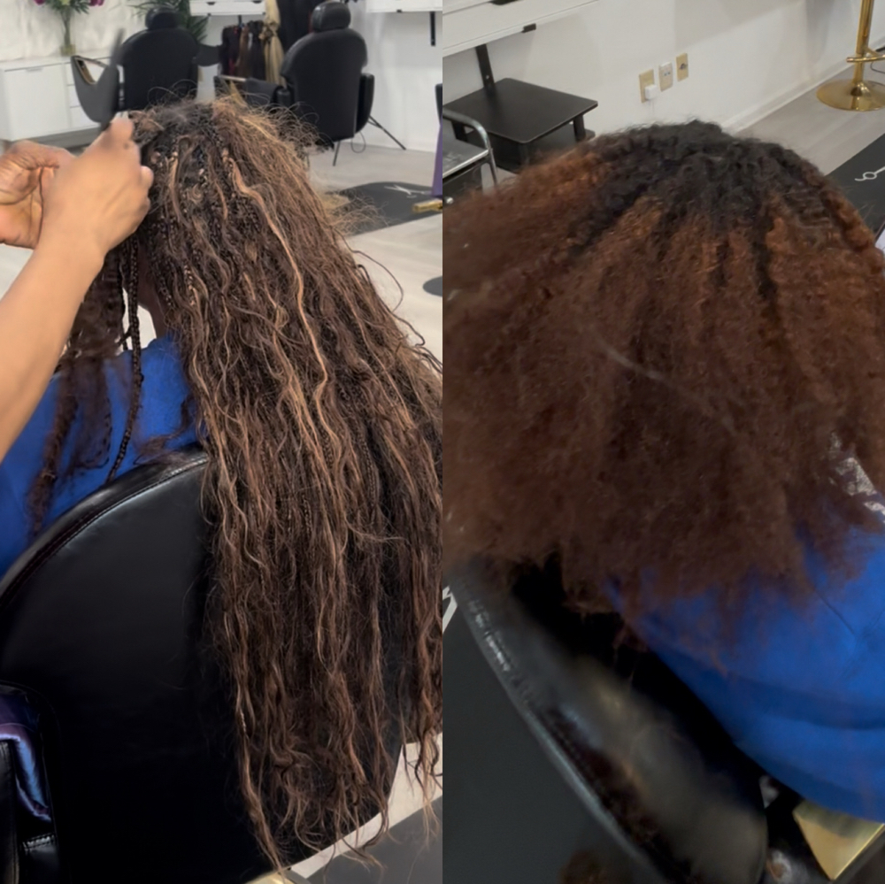 TAKEDOWN BOHO KNOTLESS *Mon-Wed