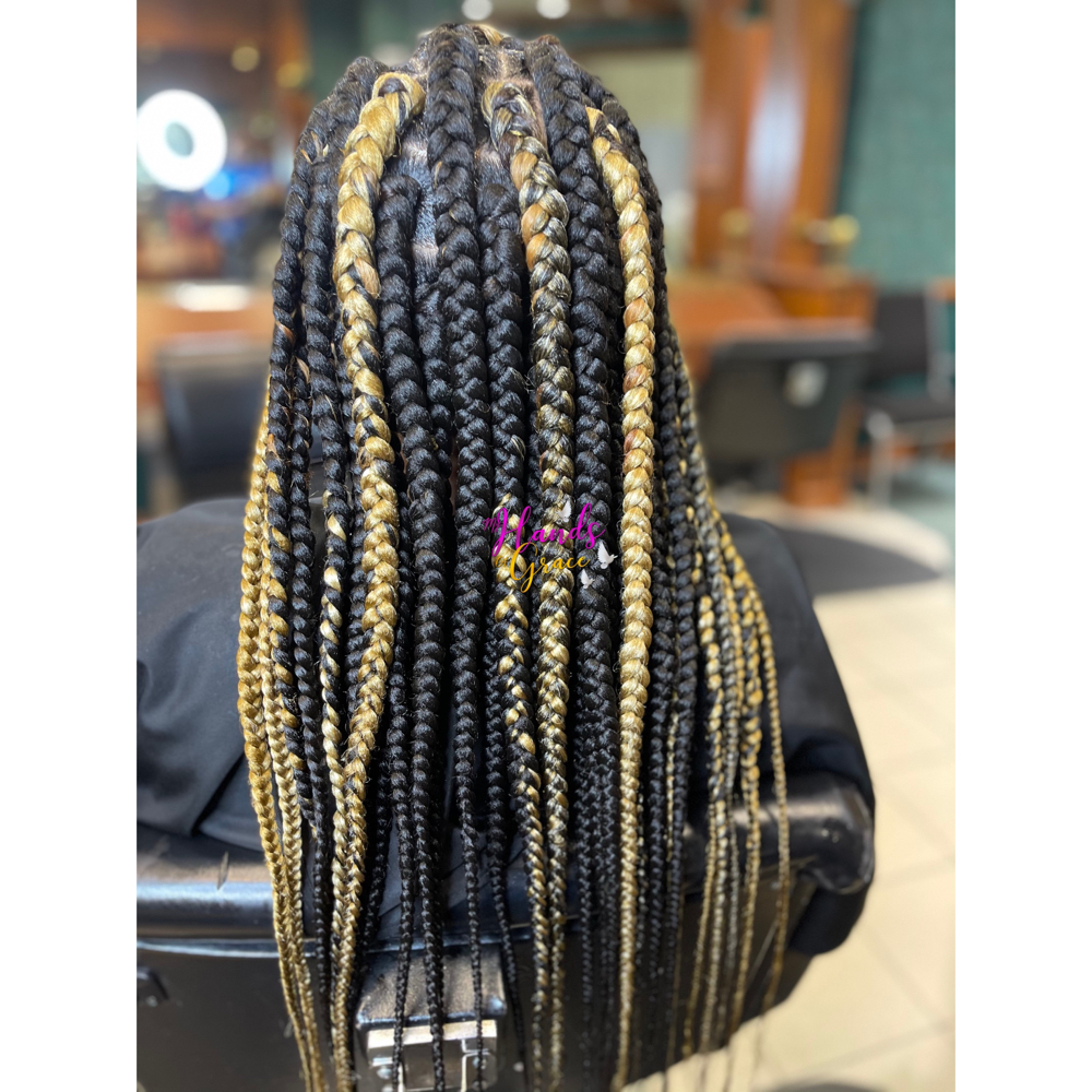 Large Full Box Braids