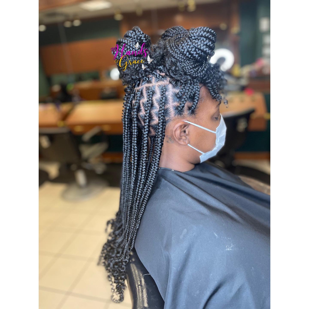 Sm Med Box Braids