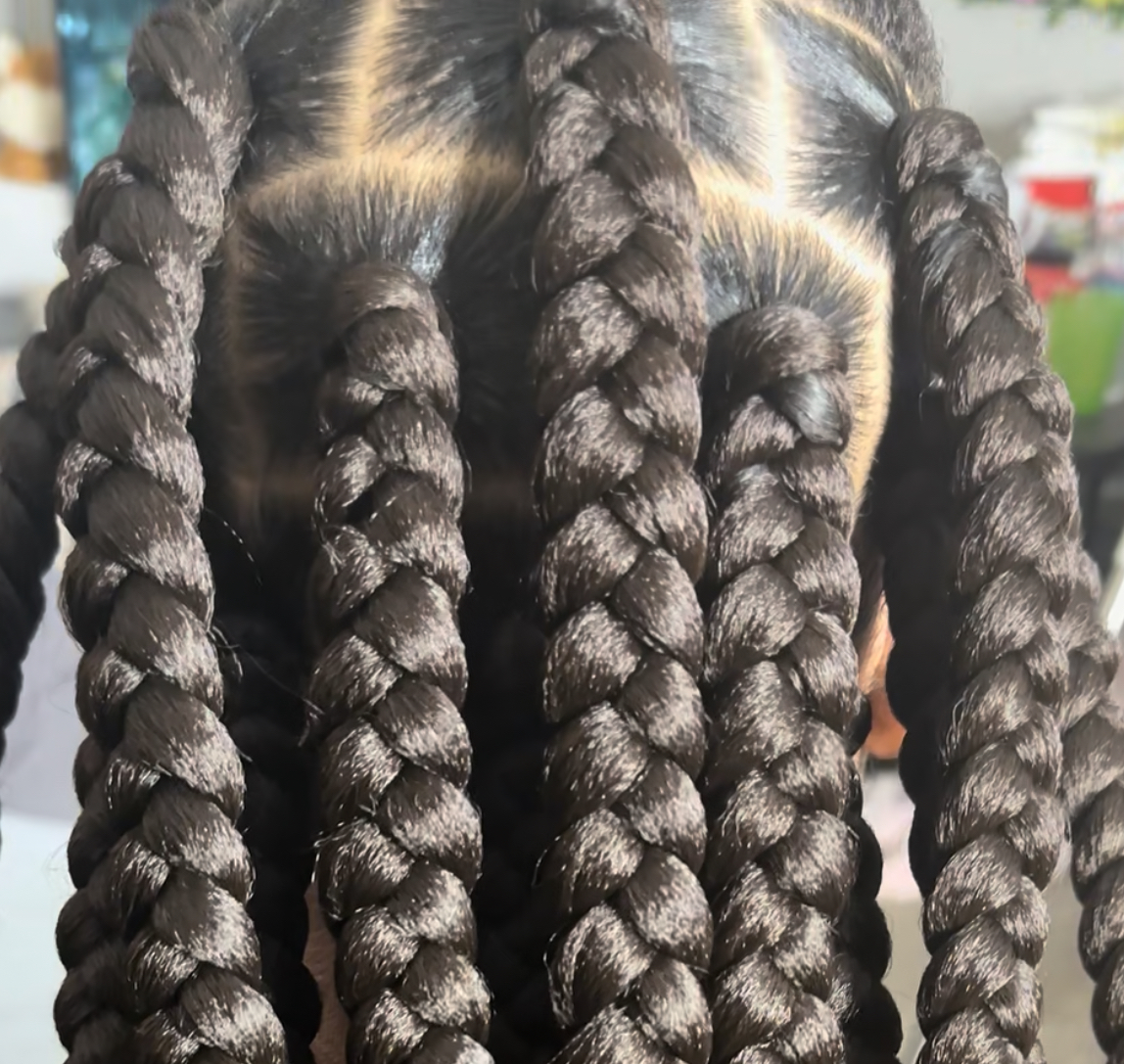 Box Braids (large) at Cali Slayz LLC in Antioch, CA