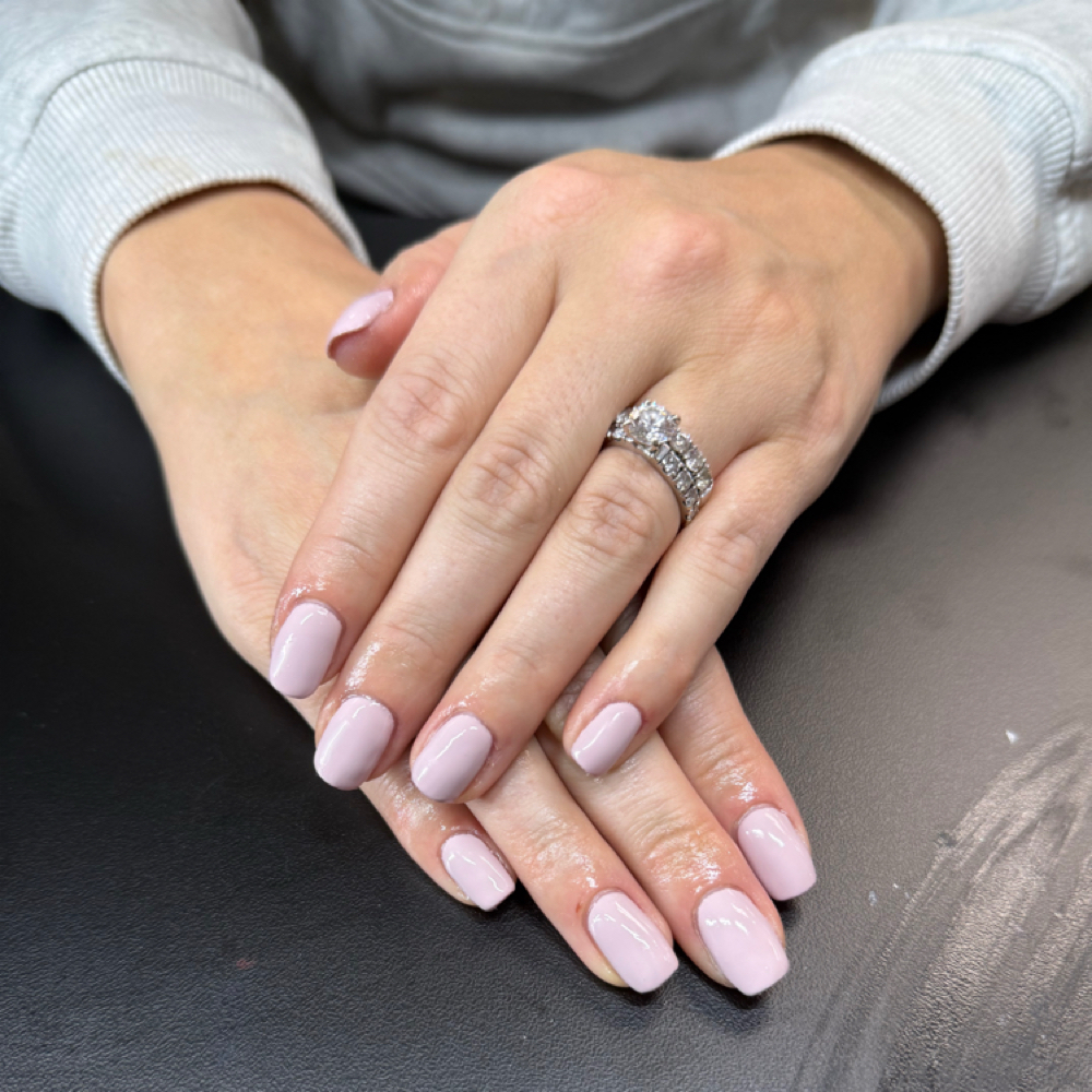 Solid Color Mani at Salon88HairStudio in Pleasant Hill, IA