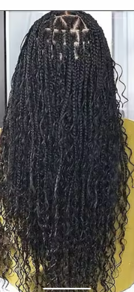 Bohemian /Goddess Knotless with hum