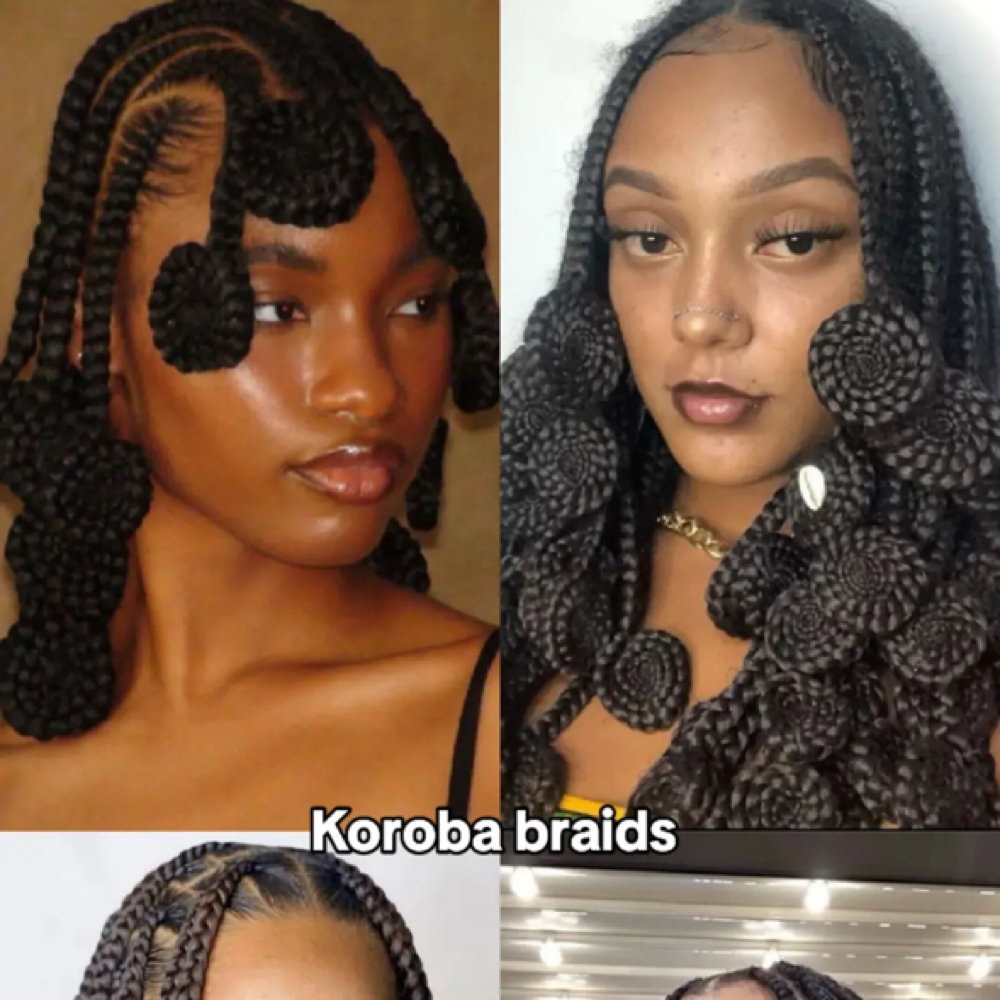 Koroba Braid at Apple Hair Braiding in New Haven, CT
