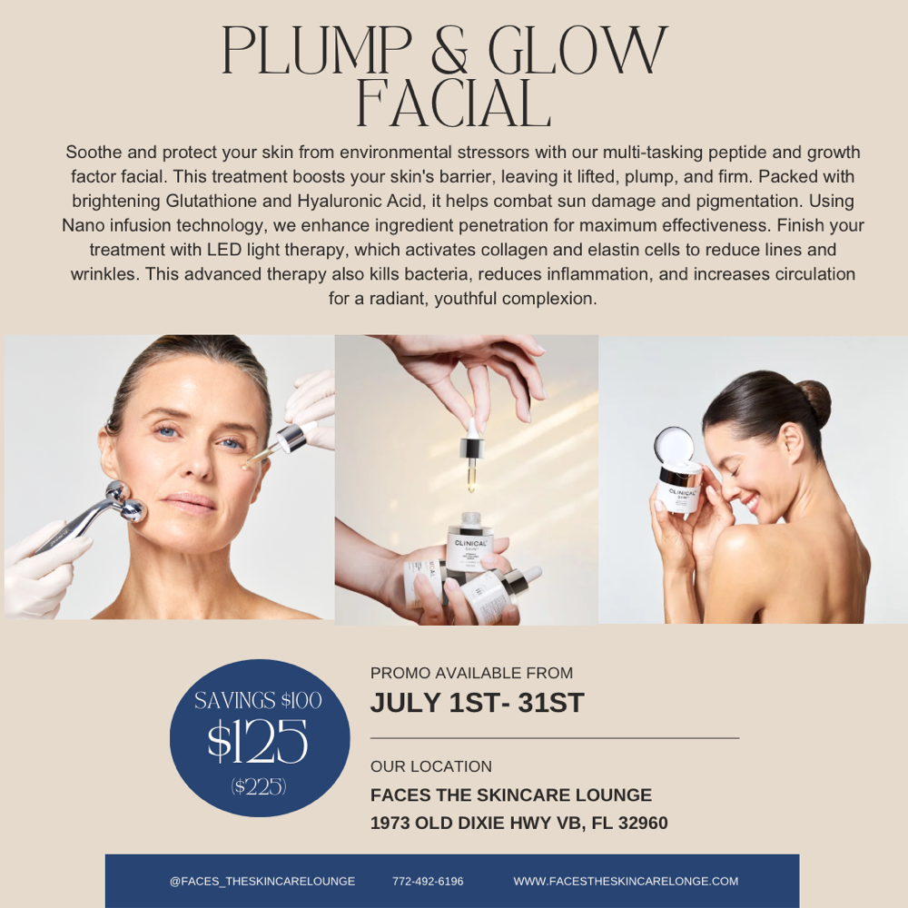 Plump and Glow Facial