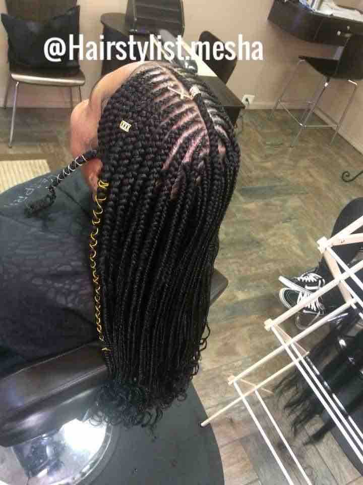 Small Tribal Braids