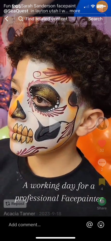Face Paint Birthday Party
