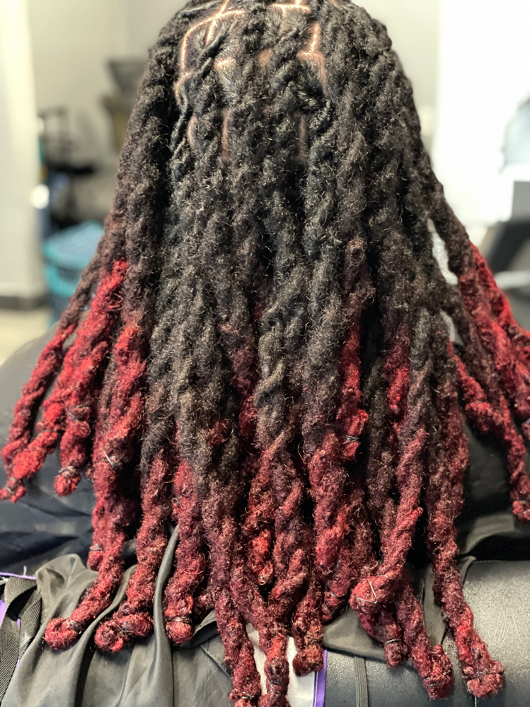 Ombre’ Color And Retwist