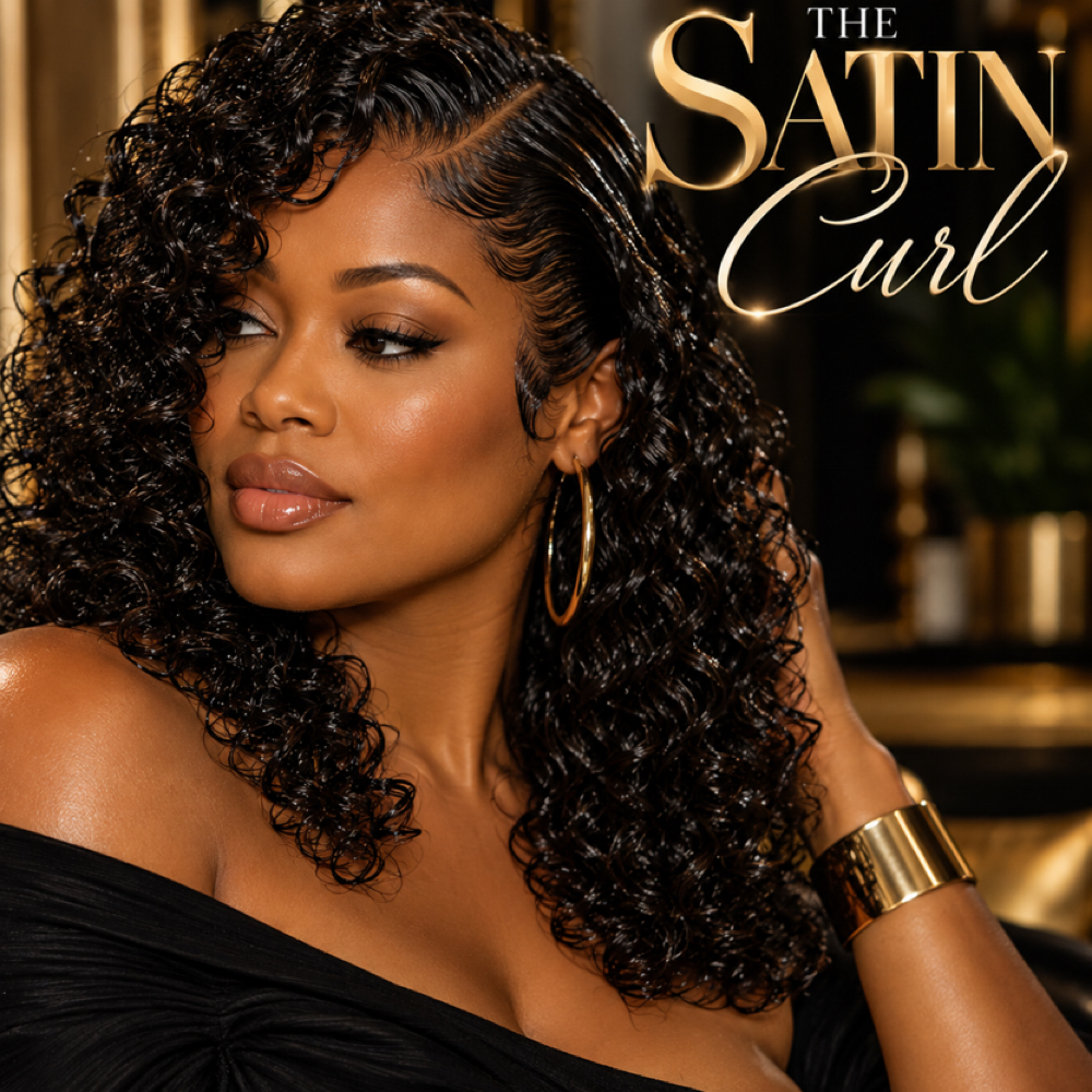 The Satin Curl™ | Traditional Jheri at Bespoke by Damalia Hair Studio in Selma, TX