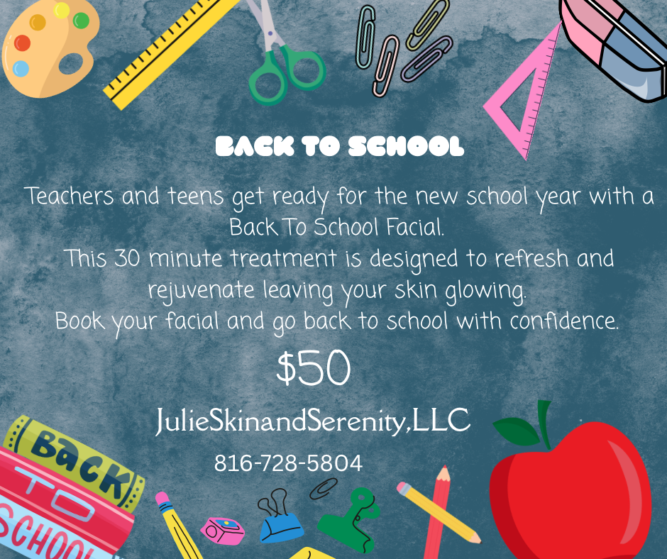 🍎Back To School Facial🍎