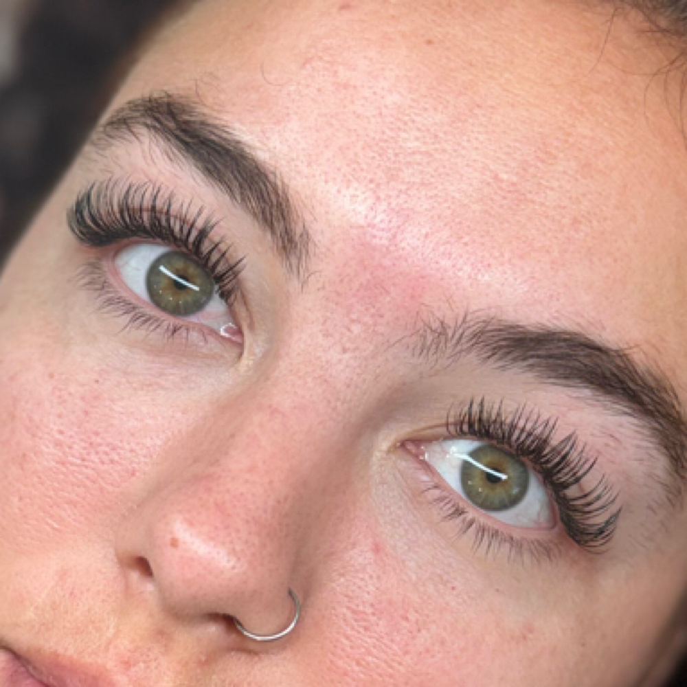 Full Wet Set Lash Extensions at JC Lash & Glow Co in Standish, ME