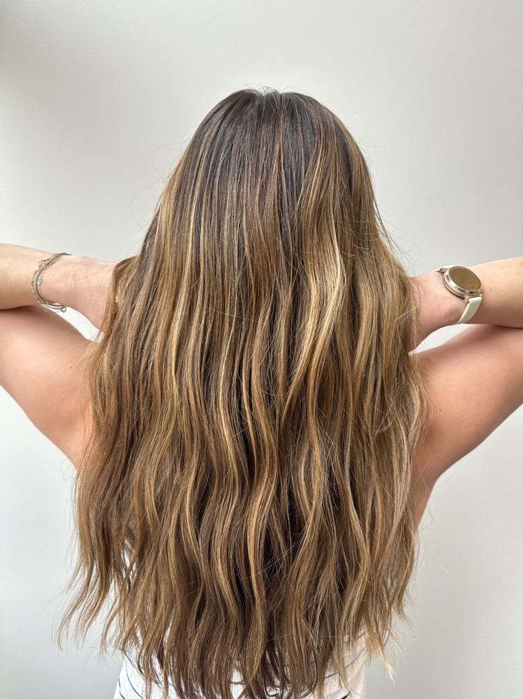Partial Custom Color With Haircut