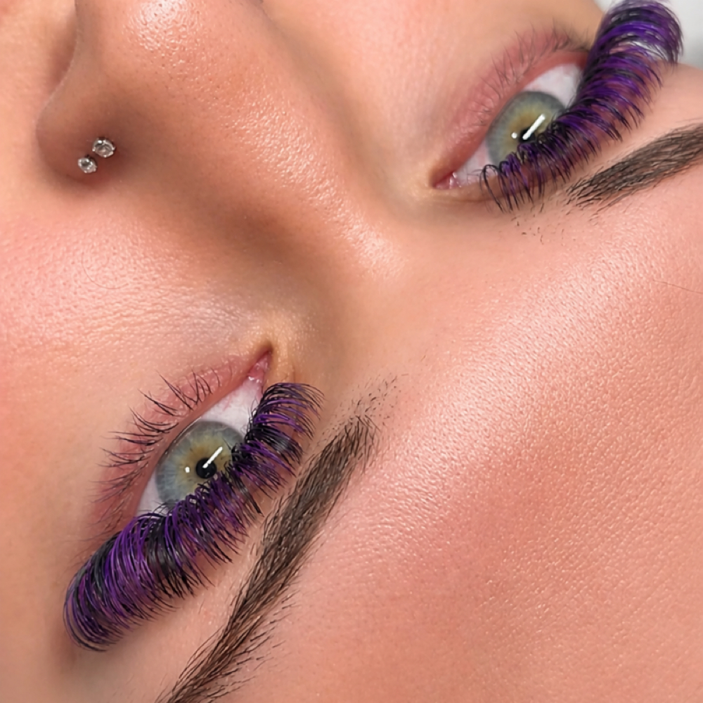 Color/tinsel Add On at Lai’s Lash co in Boardman, OH