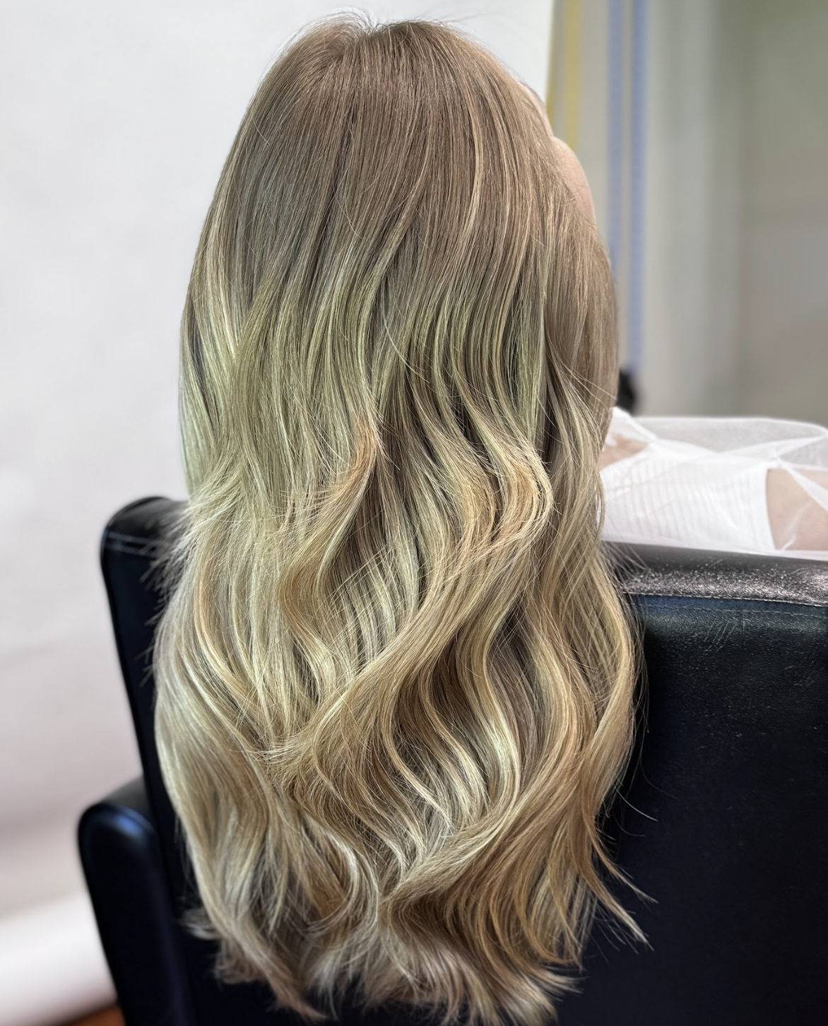 Full Blowout with Waves or Curls