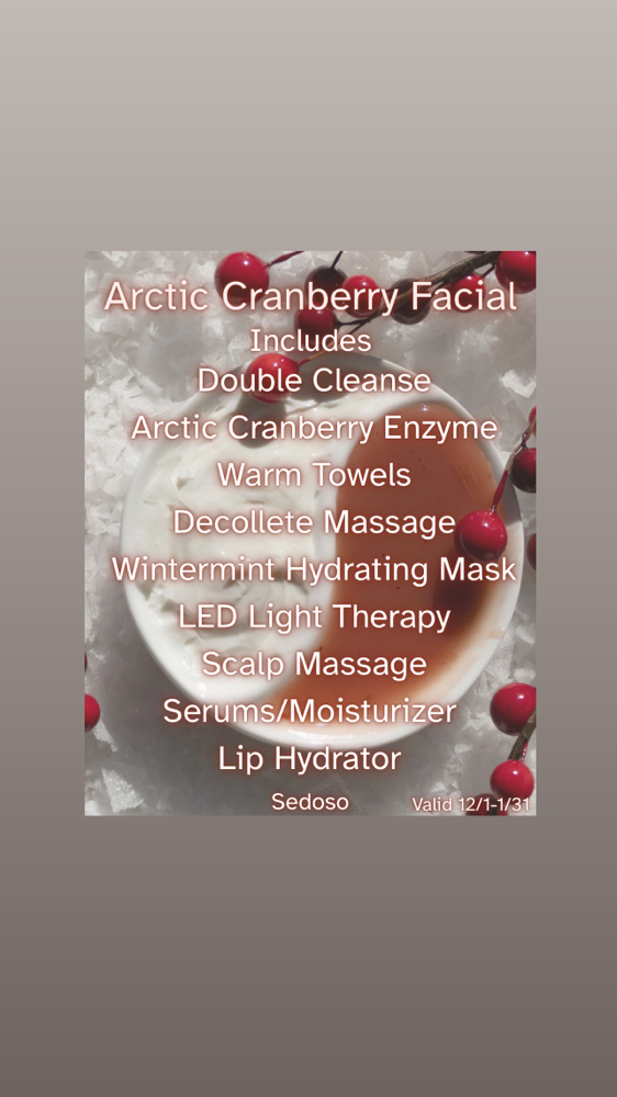 Arctic Cranberry Facial