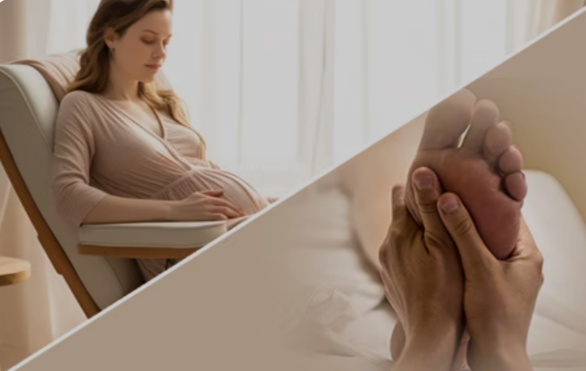 Maternity Massage  Foot And Leg