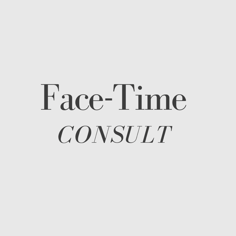 FaceTime consultation