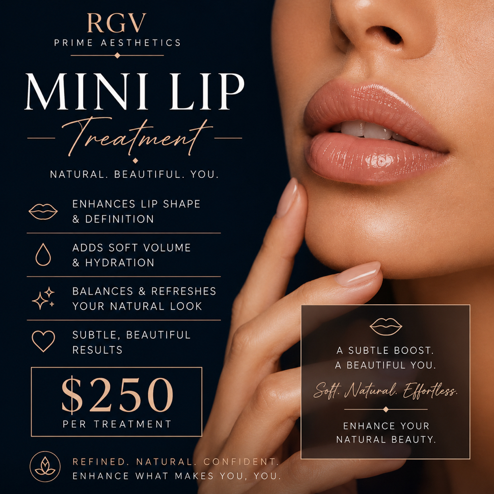 MINI LIP FILLER 馃拫 at RGV PRIME AESTHETICS PLLC in Mcallen, TX