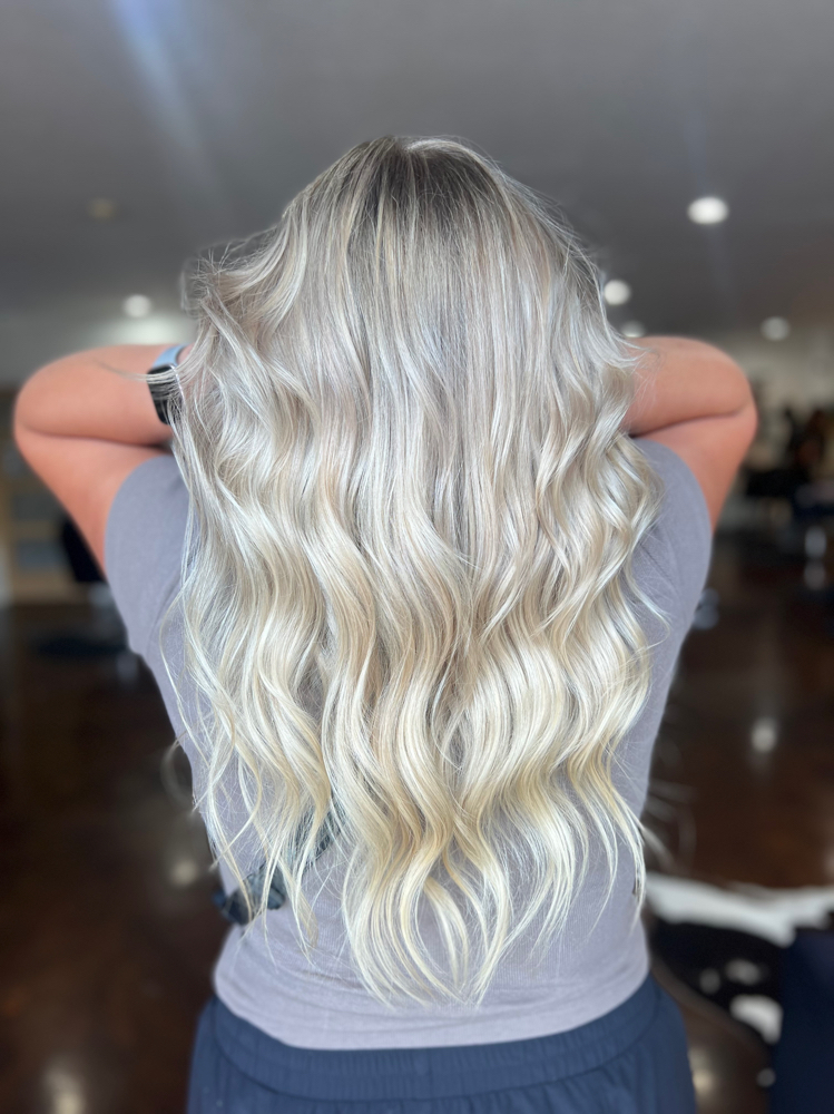 Full Highlight at Crowned Collective Hair Salon in Sevierville, TN