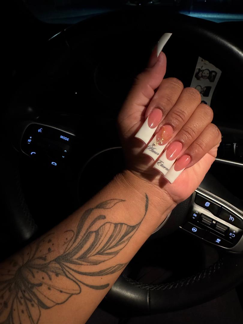 French Tip at Por Vida Nails in Las Vegas, NV