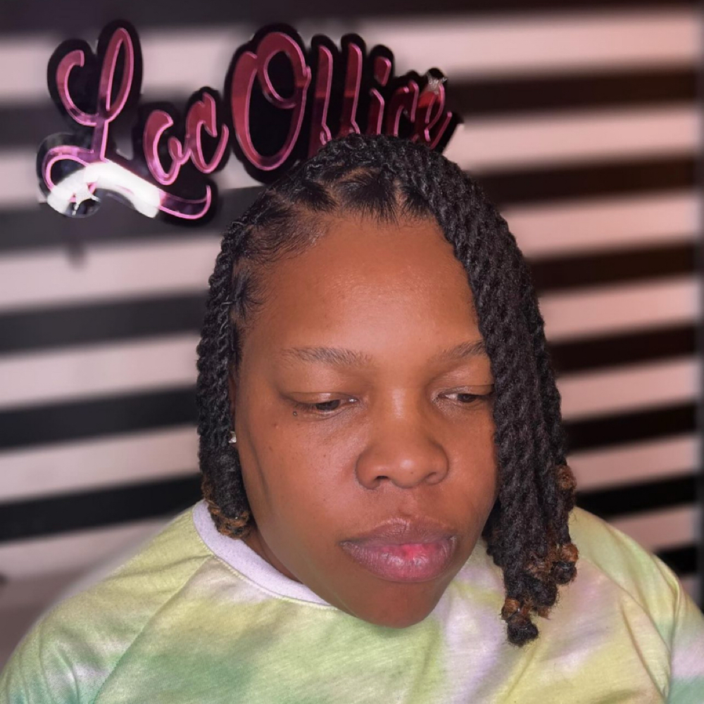 Loc Bob (Past Shoulder Length Locs) at The Loc Office in Turtle Creek, PA