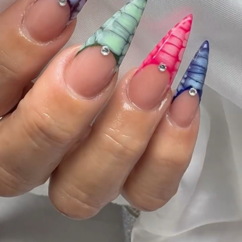 ACRYLIC FILL at BADNBOUGEE NAILS & BEAUTY SALON in Yakima, WA