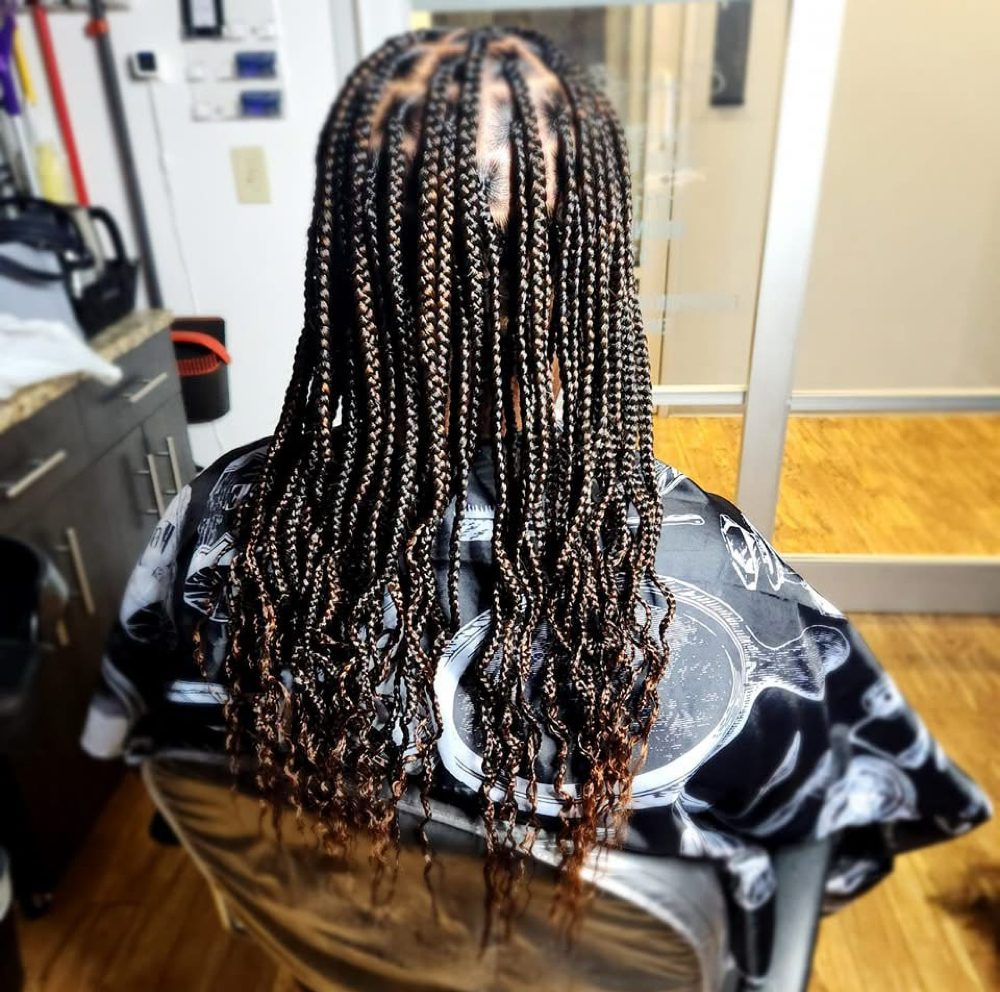 Knotless/Tribal Braid Reset at Empire Beauty Bar in Cincinnati, OH