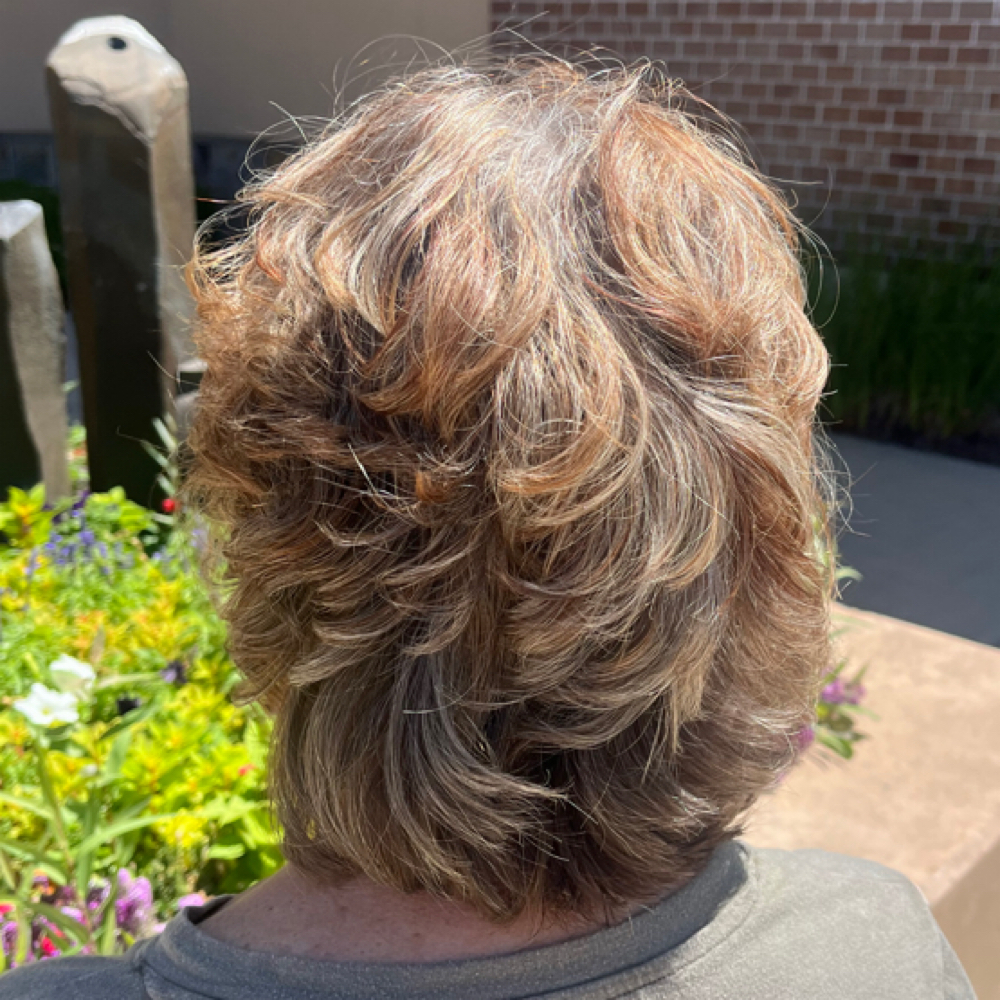 Grey Blending at Out There Hair in Auburn, CA