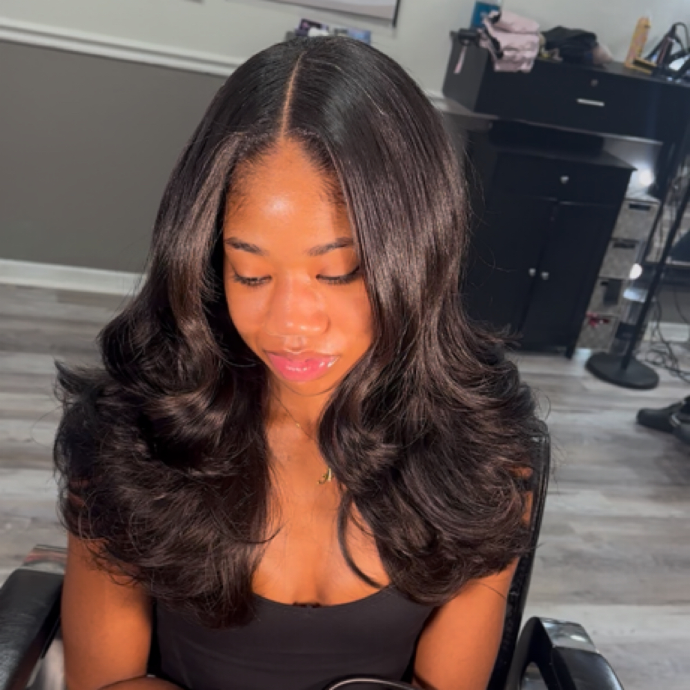 Traditional Or Flip Over Sew Inn at Allure Salon in Port St Lucie, FL