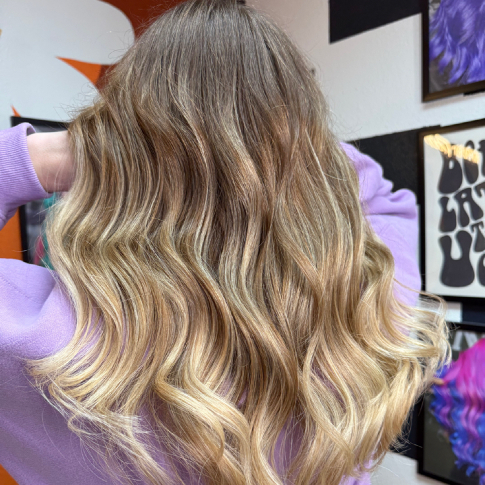 Balayage Touch Up at Alicia At The Hippie Hair Room in Weatherford, TX