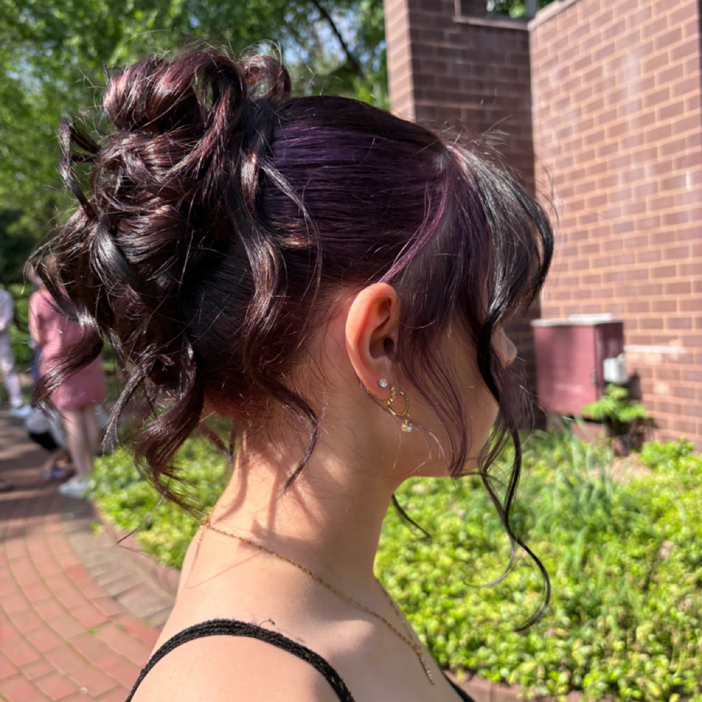 Updo at DesignedbyRonni in Massillon, OH